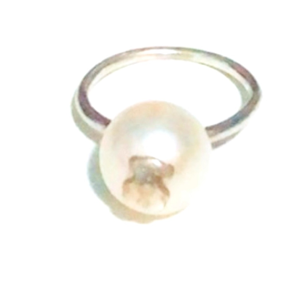 Tos ring Pearl and silver 925 Authentic